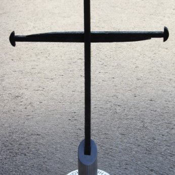 Nagelkreuz in der Gedenkstätte Zuchthaus Cottbus