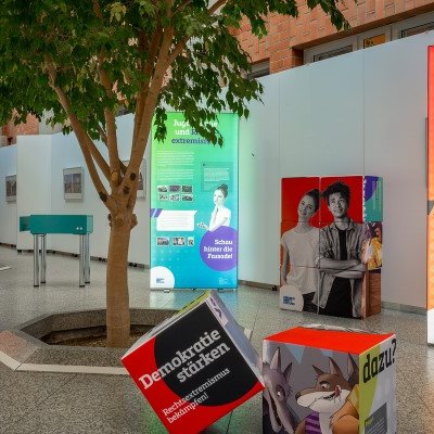 Ausstellung Demokratie staerken - FES