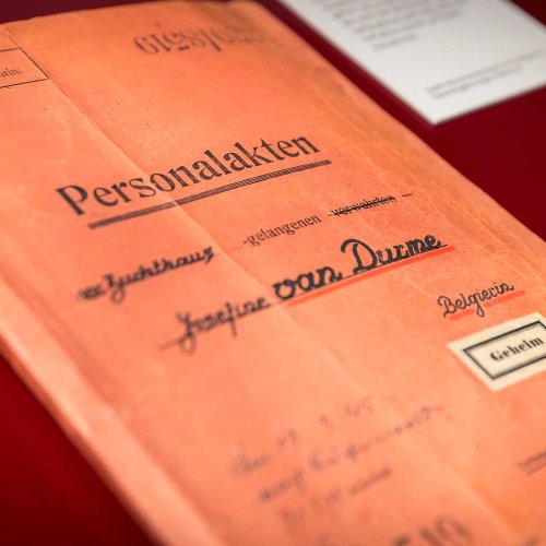 Replik der Haftakte von Josephine van Durme_Foto_Markus Pichlmeierjpg