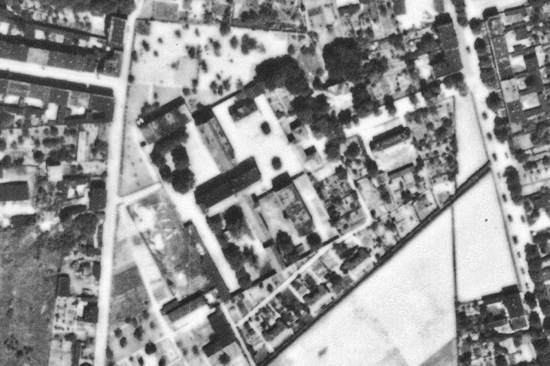 Luftbild Zuchthaus Cottbus 1944
